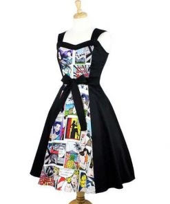 Hemet Comic Strip Swing Dress Women's Apparel