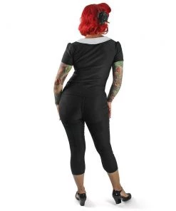 Hemet Wednesday Top In Black Women's Apparel