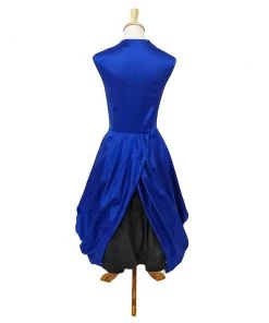 ChicStar Night At The Opera Dress In Cobalt Blue