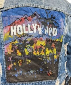 Glitz Glam And Rebellion Hollywood Cropped Jean Jacket 10 Glitz Glam And Rebellion Hollywood Cropped Jean Jacket