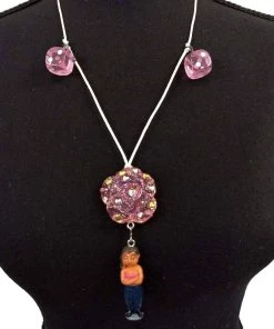 Aye Que Chula Homies Rosa Necklace "Aye, Que Chula" Original Jewelry & Art