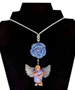 Aye Que Chula Homies Angel Mama Necklace