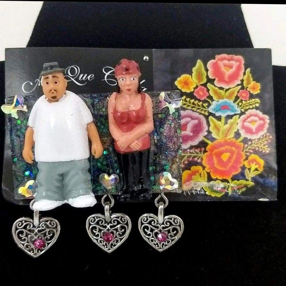 Aye Que Chula Homies Mr. Frosty And Ladybug Brooch "Aye, Que Chula" Original Jewelry & Art 4 Aye Que Chula Homies Mr. Frosty And Ladybug Brooch "Aye, Que Chula" Original Jewelry & Art