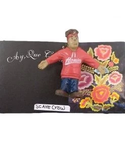 Aye Que Chula "Aye, Que Chula" Original Jewelry & Art Homies Scarecrow Pin