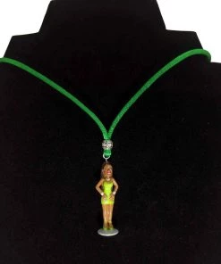 Aye Que Chula Homies Lucky Green Necklace
