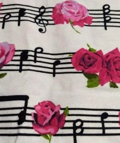 Glitz Glam And Rebellion GGR Rose And Music Note Bolero Women's Apparel