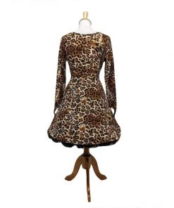 Sourpuss On The Prowl Dress In Leopard Women's Apparel