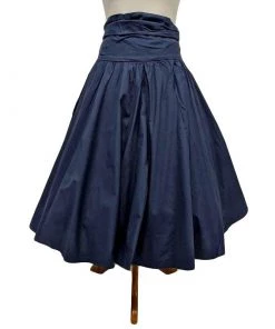 ChicStar Women's Apparel Pinup Skirt In Navy