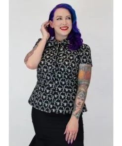 Hemet Insect Bow Top In Black