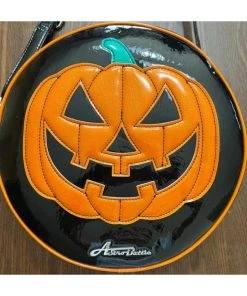 Star Struck Clothing Meet Jack! Handbag In Shiny Black