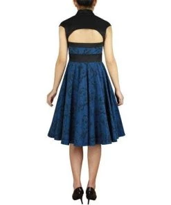 ChicStar Women's Apparel Kate Cutout Dress In Blue
