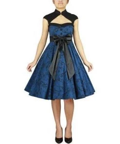 ChicStar Women's Apparel Kate Cutout Dress In Blue