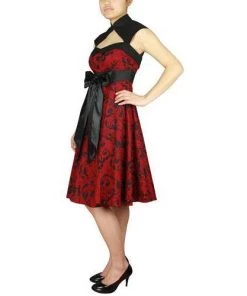 ChicStar Kate Cutout Dress In Red