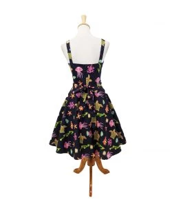Miss Lulo Kyla Dress In Sealife Print