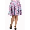 Banned Last Dance Skirt In Floral Print Women's Apparel