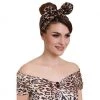 Dolly & Dotty Pinup And Rockabilly Headscarf In Leopard Print Accessories