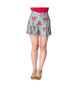 Women's Apparel Banned Lobster Love Shorts