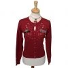 Banned London Christmas Cardigan In Red Women's Apparel