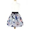 Women's Apparel Hemet Pleated Skirt In Lost At Sea Print