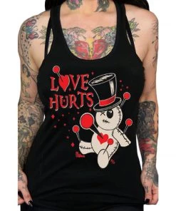 Pinky Star "Love Hurts" Tank Top