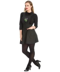 Women's Apparel Banned Made For Each Other Pinafore Mini