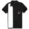 Glitz Glam And Rebellion Men's Bowling Shirt With Magic Eight Ball Pocket