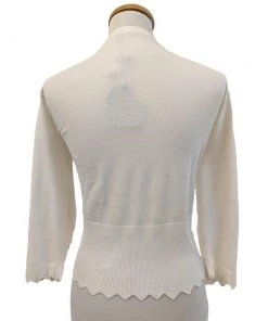 Banned Merry Catmus Cardigan In Creamy White