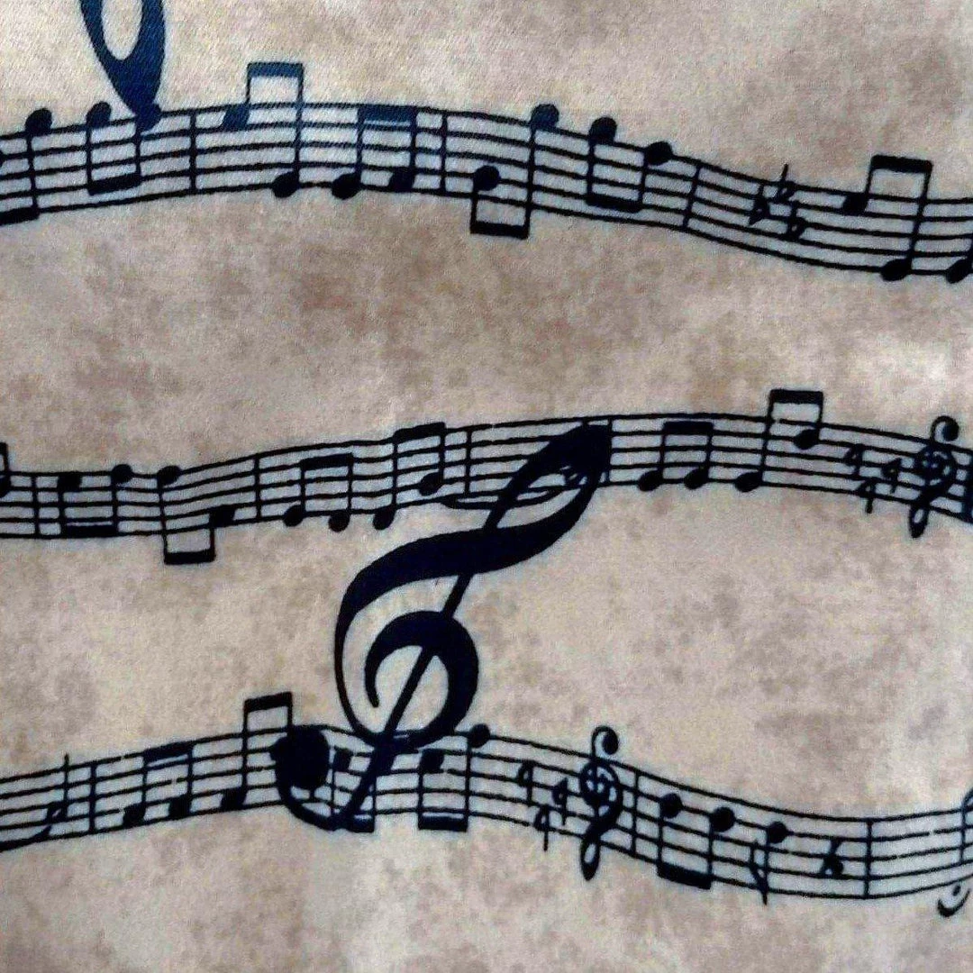 Glitz Glam And Rebellion Men's Bowling Shirt With Music Note Panel Men's Apparel 5 Glitz Glam And Rebellion Men's Bowling Shirt With Music Note Panel Men's Apparel