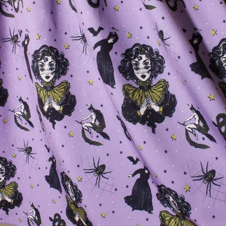 The Oblong Box Shop TOBS Mystic Madness Gathered Skirt 6 The Oblong Box Shop TOBS Mystic Madness Gathered Skirt