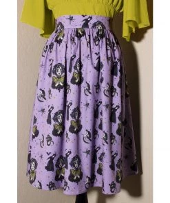 The Oblong Box Shop TOBS Mystic Madness Gathered Skirt 12 The Oblong Box Shop TOBS Mystic Madness Gathered Skirt