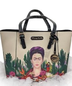 Glitz Glam And Rebellion Frida Kahlo Desert Night Tote / Purse
