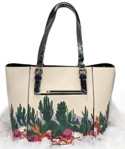 Glitz Glam And Rebellion Frida Kahlo Desert Night Tote / Purse