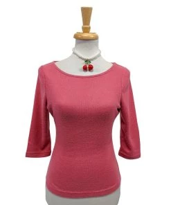 Women's Apparel Sourpuss Audrey Sweater In Rose