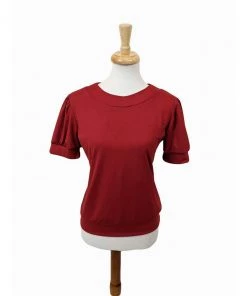 Hemet Pinup Blouse In Red Women's Apparel 9 Hemet Pinup Blouse In Red Women's Apparel