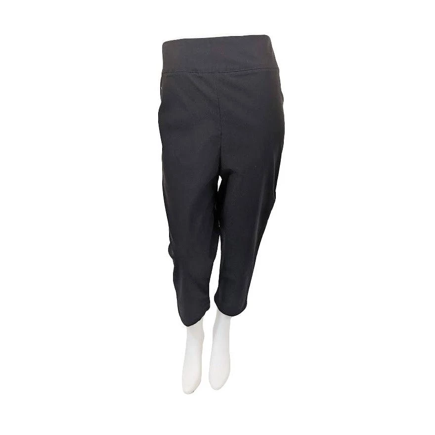 Women's Apparel Hemet High Waisted Cigarette Pants In Black 6 Women's Apparel Hemet High Waisted Cigarette Pants In Black