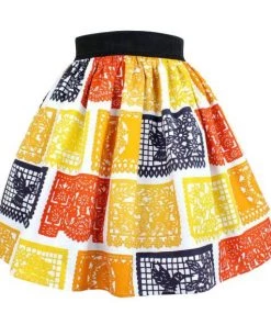 Hemet Pleated Skirt In Fiesta Print Women's Apparel