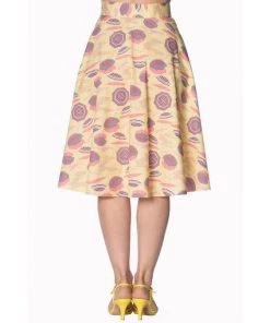 Women's Apparel Banned Parasol 50s Skirt