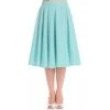 Hell Bunny Paula 50's Skirt In Aqua 2 Hell Bunny Paula 50's Skirt In Aqua