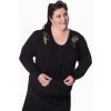 Banned Proud Peacock Cardigan In Black Women's Apparel