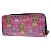 Glitz Glam And Rebellion Sugar Skull Wallet In Pink Purses, Bags, & Wallets