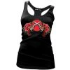 Pinky Star Pistols And Roses Tank Top Women's Apparel