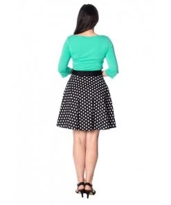 Women's Apparel Banned Polka Love 50s Skirt 7 Women's Apparel Banned Polka Love 50s Skirt
