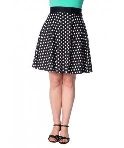 Women's Apparel Banned Polka Love 50s Skirt