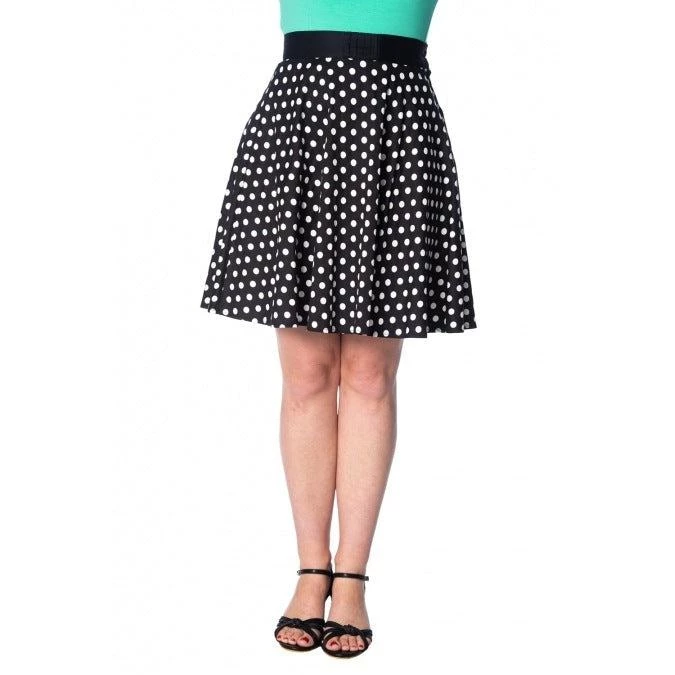 Women's Apparel Banned Polka Love 50s Skirt 4 Women's Apparel Banned Polka Love 50s Skirt