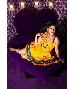 The Oblong Box Shop TOBS Prudence Trick Or Treat Dress Women's Apparel