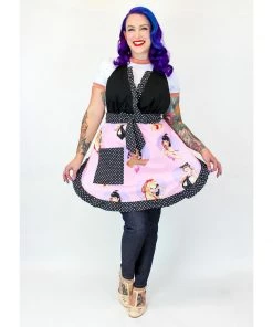 Hemet Purple Pin-Ups Apron