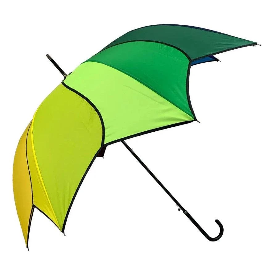 Soake Walking Stick Umbrella In Rainbow Swirl 4 Soake Walking Stick Umbrella In Rainbow Swirl