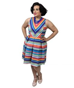 Eva Rose Rainbow Perfection Dress Women's Apparel