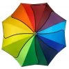 Soake Walking Stick Umbrella In Rainbow Swirl