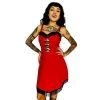 Switchblade Stiletto Dolly Concho Fringe Dress In Red Women's Apparel